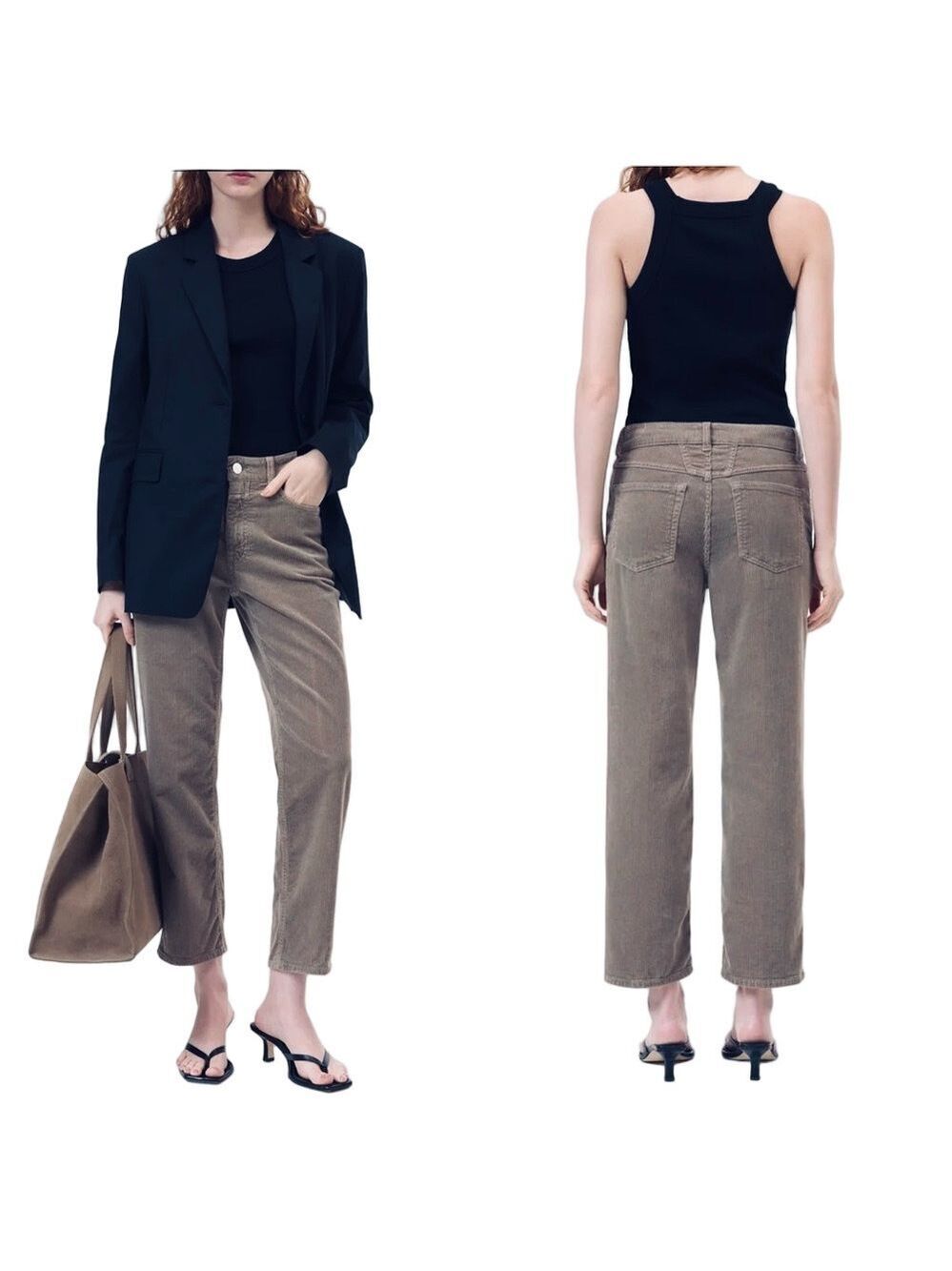 CLOSED (Italy) ‘Straight Pants’ Corduroy